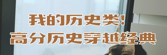 我的歷史類！高分歷史穿越經典